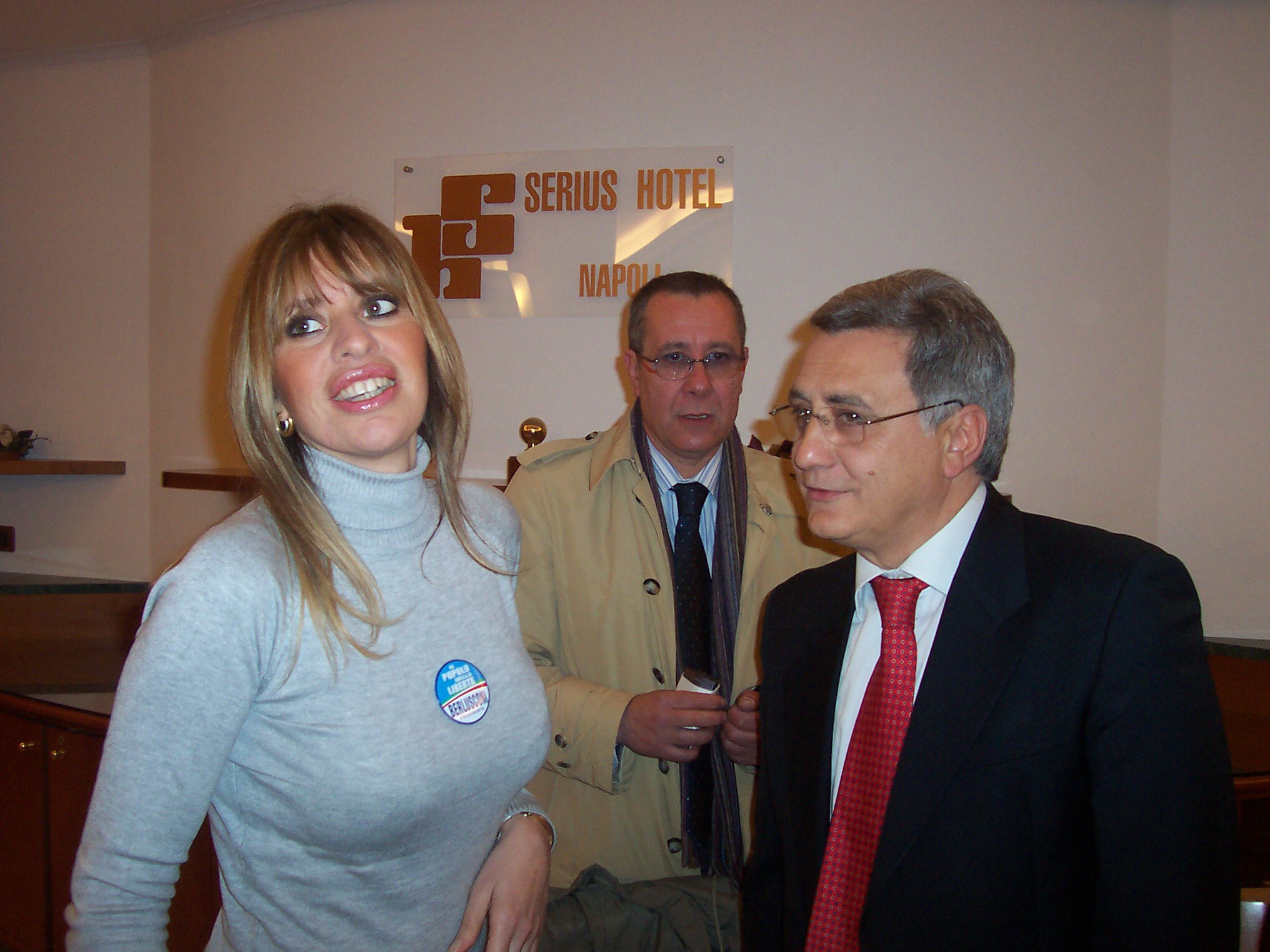 Incontro con i candidati del PDL per le elezioni 2008: Alessandra Mussolini