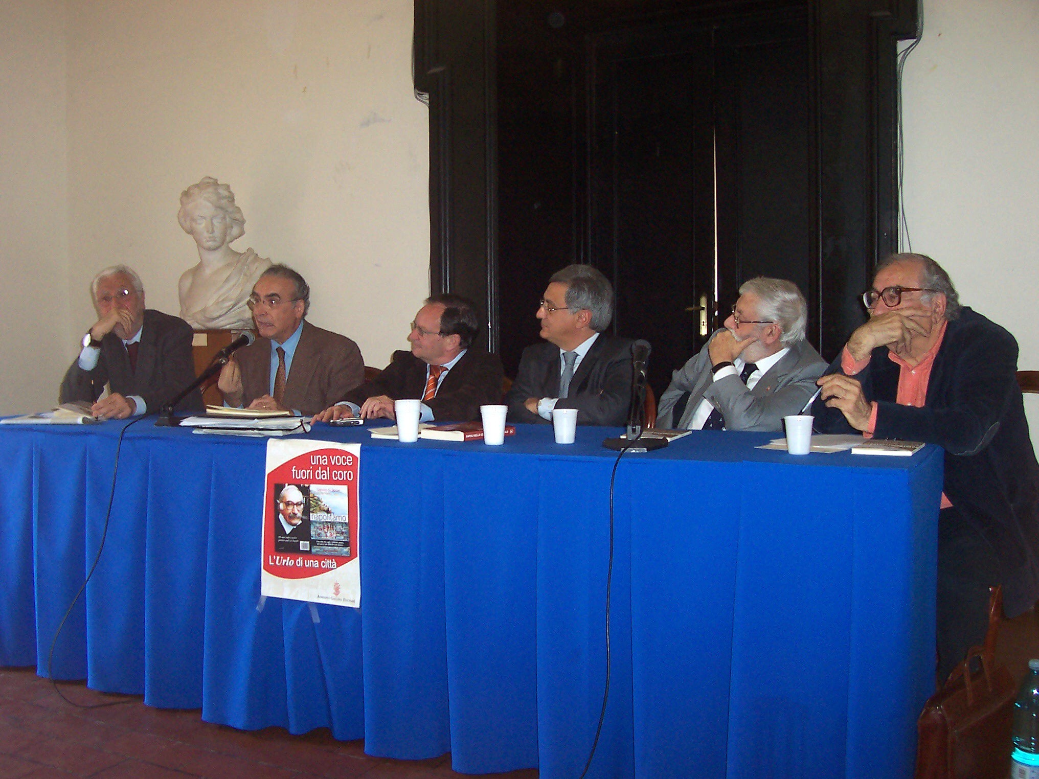 Presentazione del libro Napolitamo, di Giannino Di Stasio - Sala dei Baroni, Napoli, 6 aprile 2008: Intervento di Ermanno Corsi, direttore del Tg3 Campania.